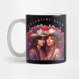 Beautiful galentines day gals Mug